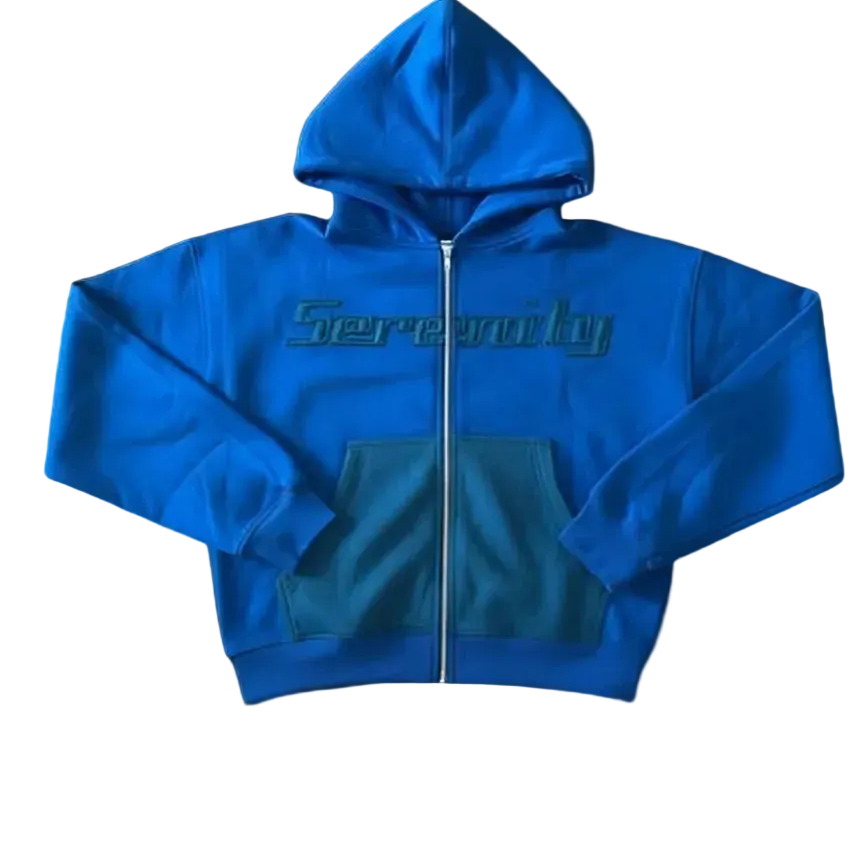 Raw Blue Hoodie